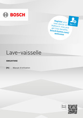 Bosch SMS2HTI05E Manuel D'utilisation