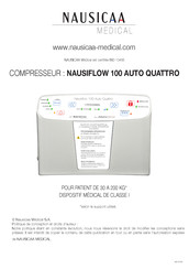 Nausicaa NAUSIFLOW 100 AUTO QUATTRO Mode D'emploi
