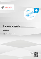 Bosch SPV6EMX05E Manuel D'utilisation