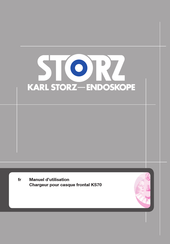 Karl Storz 11301DL Manuel D'utilisation