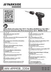 Parkside Performance PBSPA 12 C3 Traduction Des Instructions D'origine