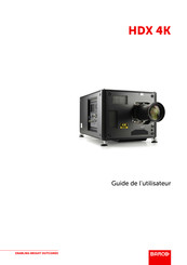 Barco HDX 4K Guide De L'utilisateur