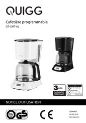 QUIGG GT-CMT-02 Notice D'utilisation