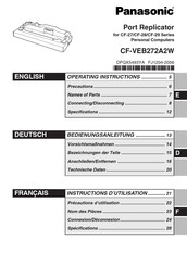 Panasonic CF-VEB272A2W Instructions D'utilisation