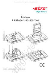 Xylem Ebro EBI IF-200 Mode D'emploi