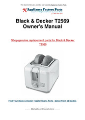 Black & Decker Home T4569C Manuel Du Propriétaire
