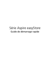Acer Altos easyStore M2 Serie Guide De Démarrage Rapide