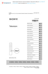 Sony BRAVIA KE-65XH90 Série Guide De Référence