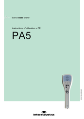 Interacoustics Pediatric Audiometer PA5 Instructions D'utilisation