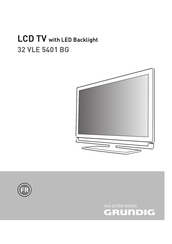 Grundig 32 VLE 5401 BG Mode D'emploi