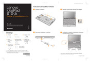 Lenovo IdeaPad S10-3t Guide D'installation