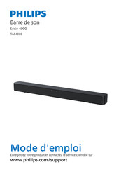 Philips 4000 Serie Mode D'emploi