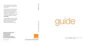 ORANGE SPV E200 Guide