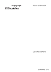 Electrolux EWW 148540 W Notice D'utilisation
