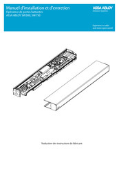 Assa Abloy SW150 Manuel D'installation Et D'entretien