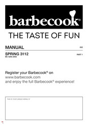 Barbecook SPRING 3112 Manuel