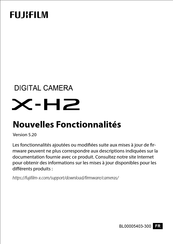 FujiFilm X-H2 Nouvelles Fonctions