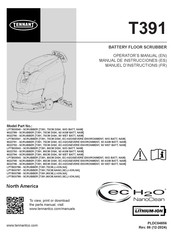 Tennant T391 Manuel D'instructions
