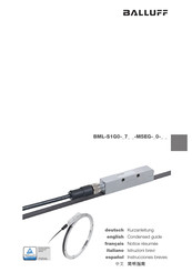 Balluff BML-S1G0- 7 -M5E -0- Serie Notice Résumée