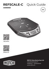 Refco REFSCALE-C Guide Rapide