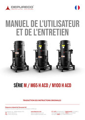 DEPURECO M Série Manuel De L'utilisateur