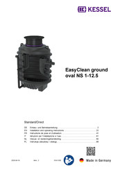 Kessel EasyClean ground NS 1 Instructions De Pose Et D'utilisation