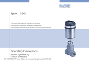 Burkert 2301 Manuel D'utilisation