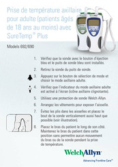 Welch Allyn SureTemp Plus Guide Rapide