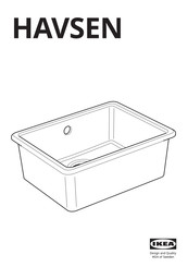 IKEA HAVSEN Instructions D'installation