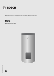 Bosch WH 370 LP1 Notice D'installation Et D'entretien