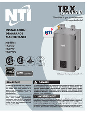NTI TRX110C Manuel D'installation