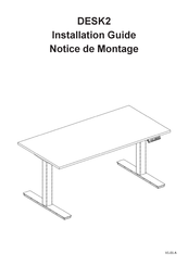 Buronomic Envol Evo DESK2 Notice De Montage