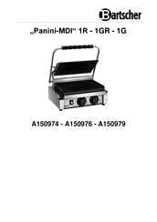 Bartscher Panini-MDI 1R Manuel D'utilisation