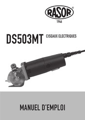 RASOR DS503MT Manuel D'emploi
