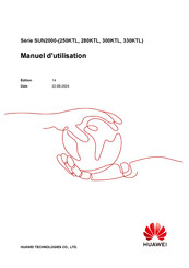 Huawei SUN2000 Serie Manuel D'utilisation