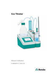 Metrohm Eco Titrator Manuel D'utilisation