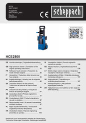 Scheppach HCE2800 Traduction Du Mode D'emploi D'origine