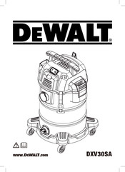 Dewalt DXV30SA Traduction De La Notice D'instructions Originale