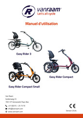 Van Raam Easy Rider Compact Manuel D'utilisation