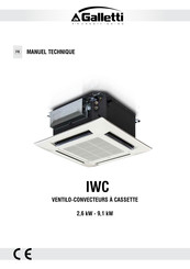 Galletti IWC 82 Manuel Technique