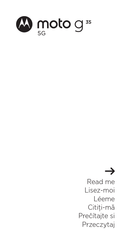 Motorola moto g 35 5G Mode D'emploi