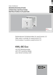 Helios KWL-BE Eco Instructions D'utilisation