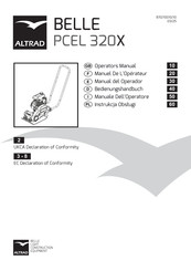 Altrad Belle PCEL 320X Manuel De L'opérateur
