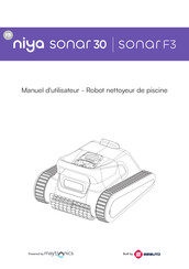 Maytronics niya sonar 30 Manuel D'utilisateur