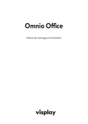 Visplay Omnio Office Notice De Montage Et D'utilisation