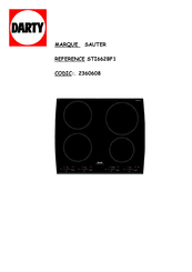 sauter STI662BF1 Guide D'utilisation