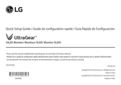 LG UltraGear 39GS96QB Guide De Configuration Rapide