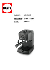 DeLonghi EC 151B Mode D'emploi