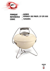 Weber Smokey Joe Premium Guide D'utilisation