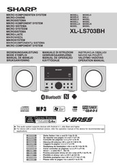 Sharp XL-LS703BH Mode D'emploi